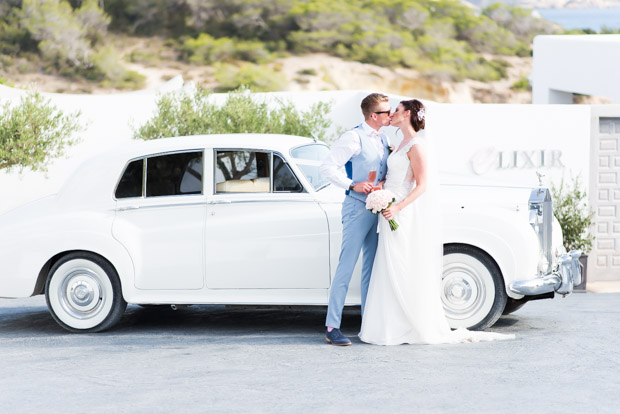 Romantic Blush Pink Ibiza Wedding for a House Music Lovin' Couple: Claire & Jonny