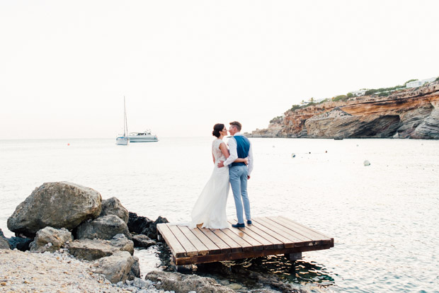 Romantic Blush Pink Ibiza Wedding for a House Music Lovin' Couple: Claire & Jonny