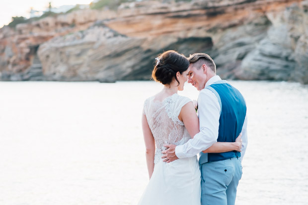 Romantic Blush Pink Ibiza Wedding for a House Music Lovin' Couple: Claire & Jonny