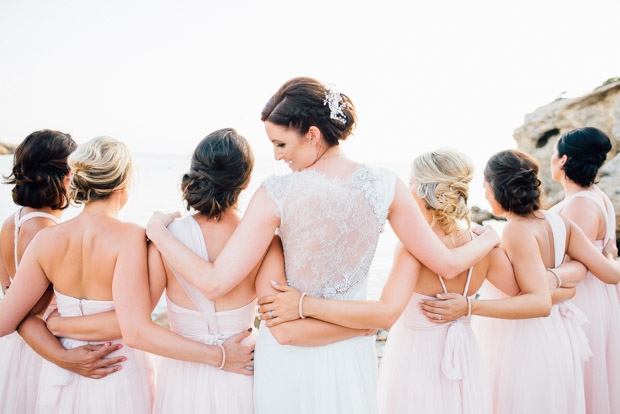 Romantic Blush Pink Ibiza Wedding for a House Music Lovin' Couple: Claire & Jonny