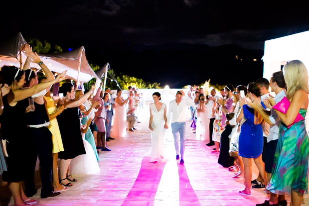 Romantic Blush Pink Ibiza Wedding for a House Music Lovin' Couple: Claire & Jonny