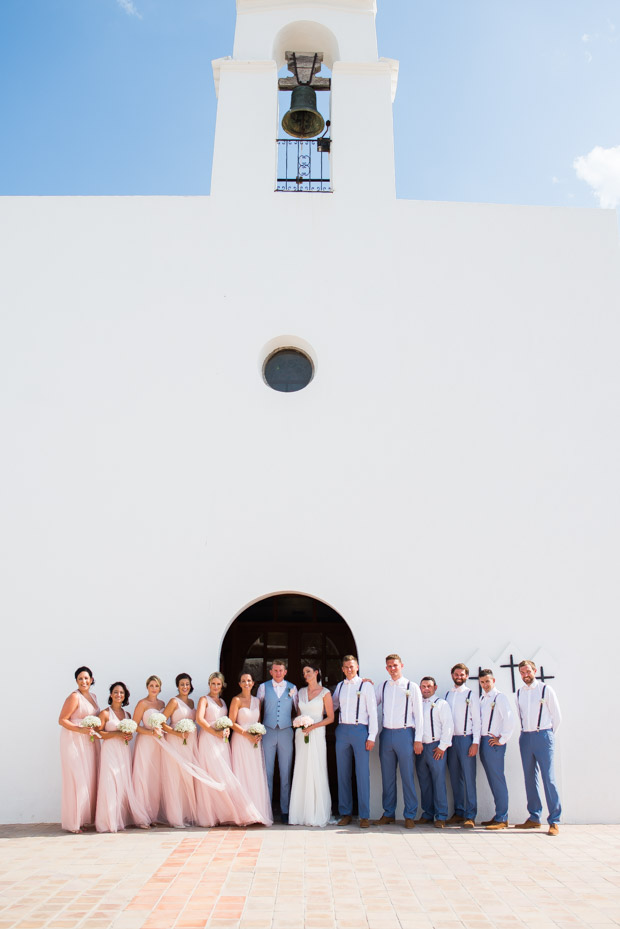 Romantic Blush Pink Ibiza Wedding for a House Music Lovin' Couple: Claire & Jonny