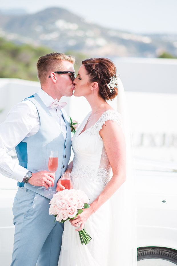 Romantic Blush Pink Ibiza Wedding for a House Music Lovin' Couple: Claire & Jonny