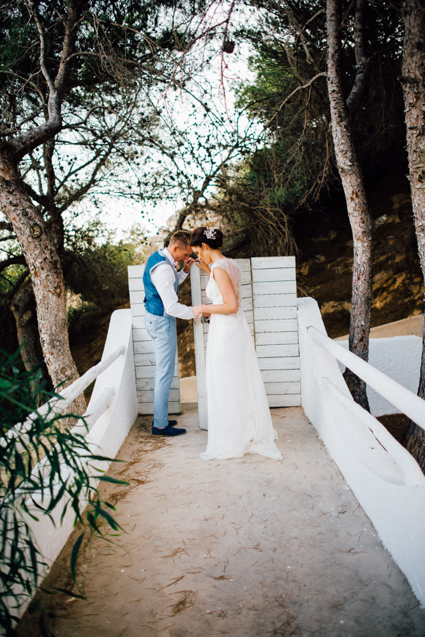 Romantic Blush Pink Ibiza Wedding for a House Music Lovin' Couple: Claire & Jonny