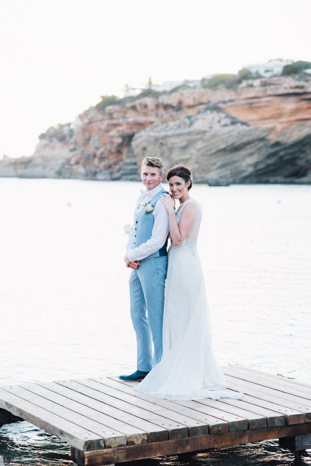 Romantic Blush Pink Ibiza Wedding for a House Music Lovin' Couple: Claire & Jonny