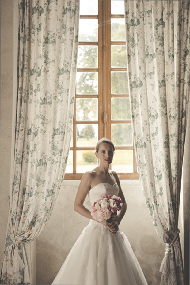 Gorgeously Elegant Chateau Versainville Wedding in Normandy: Claire & Cedric