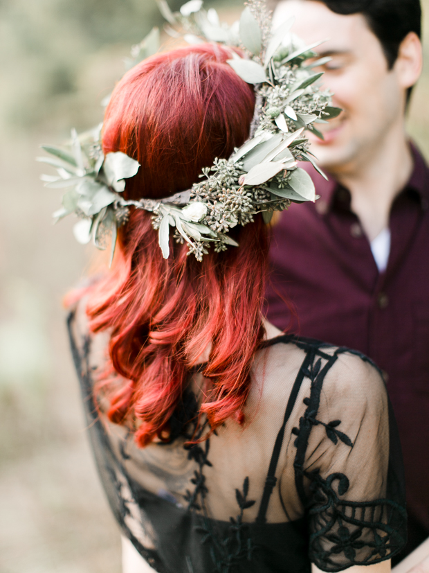 Beautiful Fine Art 'Woodland' Engagement Shoot With Autumnal Colours: Tyler & Laiken