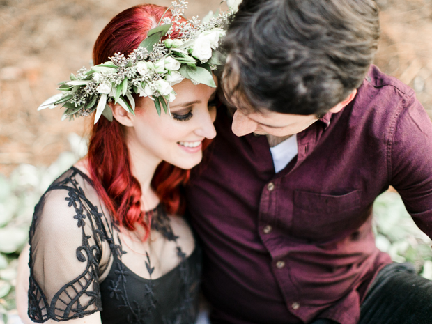 Beautiful Fine Art 'Woodland' Engagement Shoot With Autumnal Colours: Tyler & Laiken