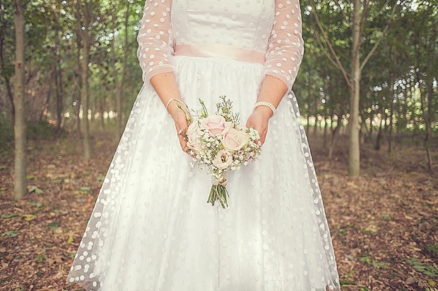 Kooky Pastel Pink & Mint Tipi Wedding With Lanterns & Bunting: Natalie & Tom