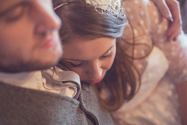 Kooky Pastel Pink & Mint Tipi Wedding With Lanterns & Bunting: Natalie & Tom