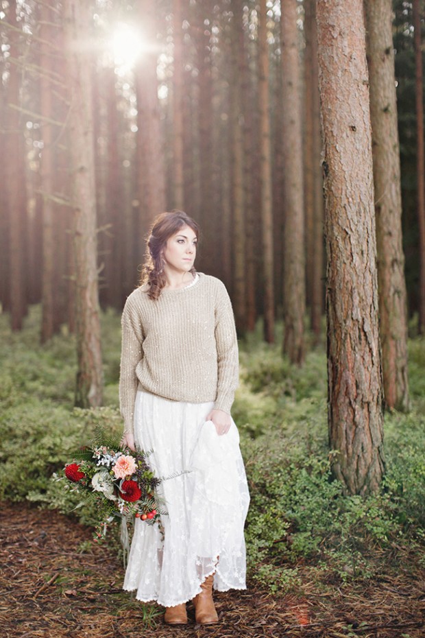 Wild Woodland! An Autumnal Inspired Bridal Shoot