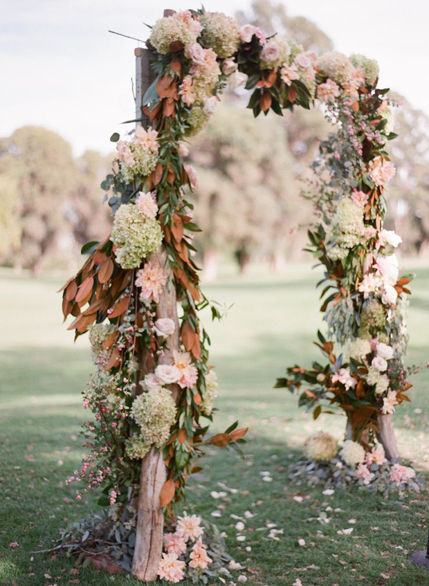 Chocolate Blush Wedding Inspiration & Colour Ideas