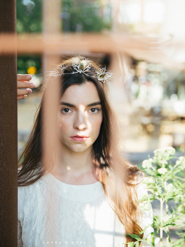 Stunning Antique Myrtle Wedding Crowns by Naturae Design