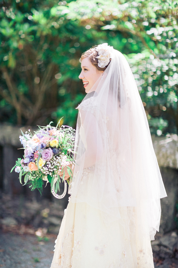 Pretty Bursts of Pastel Wedding with Elegant Champagne Tones: Emily & Mike