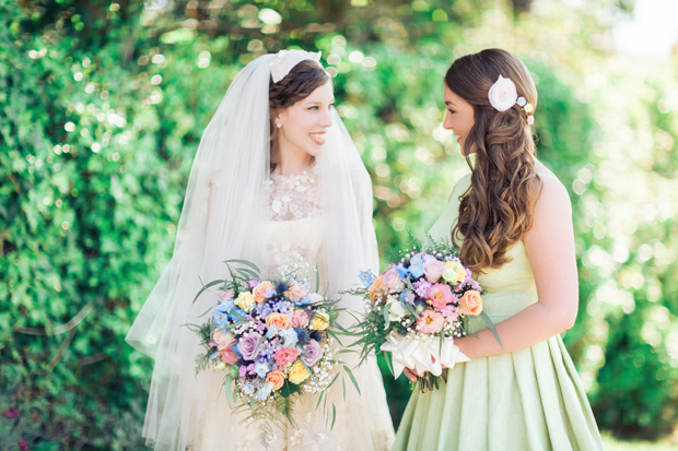 Pretty Pastel Shades Wedding With Champagne Tones: Emily & Mike