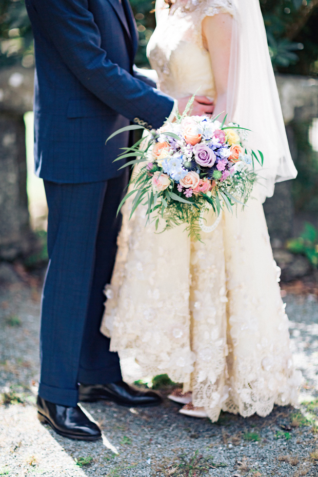 Pretty Pastel Shades Wedding With Champagne Tones: Emily & Mike