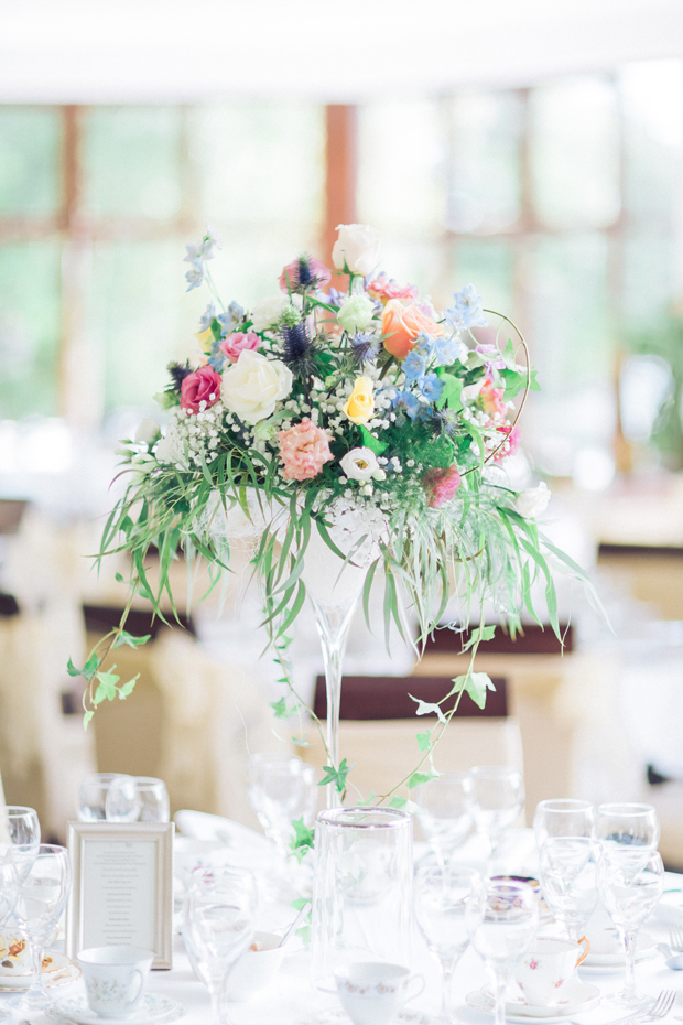 Pretty Bursts of Pastel Wedding with Elegant Champagne Tones: Emily & Mike