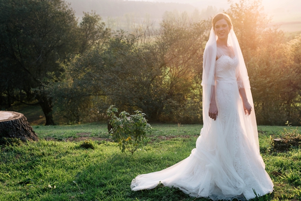 Dreamy Pink Blush & Marsala Wedding In Cherry Blossom Orchard: Lana & Herman