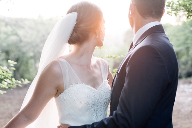 Dreamy Pink Blush & Marsala Wedding In Cherry Blossom Orchard: Lana & Herman