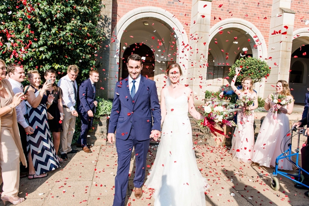 Dreamy Pink Blush & Marsala Wedding In Cherry Blossom Orchard: Lana & Herman