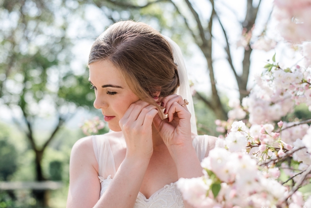 Dreamy Pink Blush & Marsala Wedding In Cherry Blossom Orchard: Lana & Herman