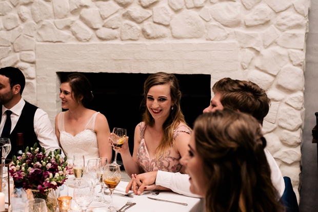 Dreamy Pink Blush & Marsala Wedding In Cherry Blossom Orchard: Lana & Herman