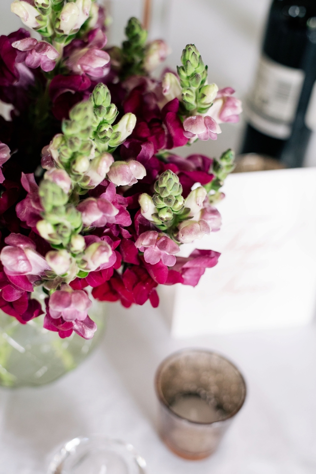 Dreamy Pink Blush & Marsala Wedding In Cherry Blossom Orchard: Lana & Herman