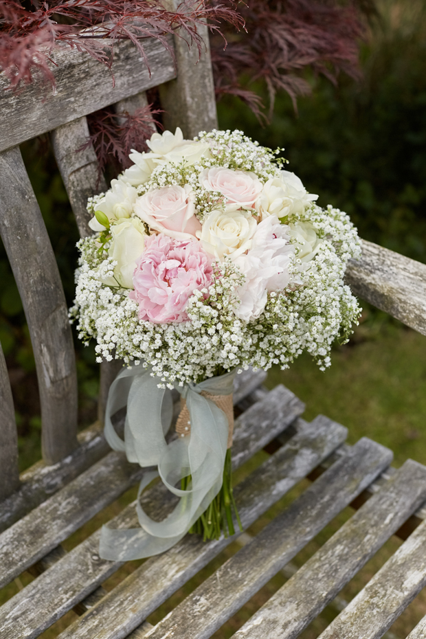 Roses, Gypsophila, Freesia’s & Peonies Wedding at Blickling Hall: Rachel & Josh