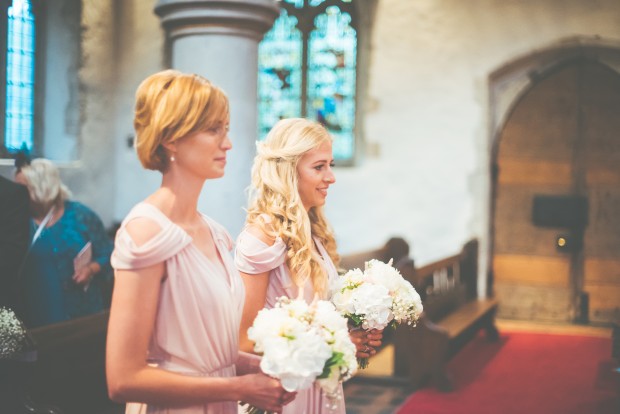 A Glam & Girly Ivory, Pink & Blush Real Wedding With a Hint of Gold: Amelia & Josh