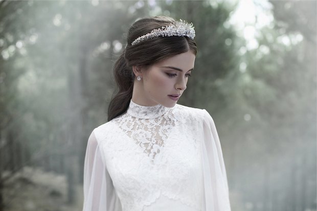 VIKTORIA NOVAK: 'The Evocative Prequel' Bridal Couture Headpiece 2016 Collection