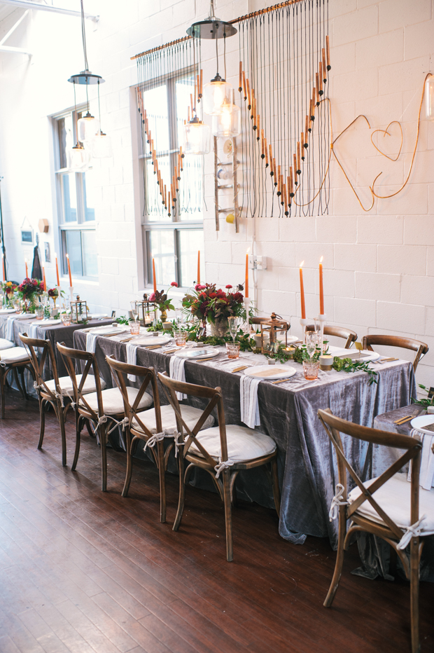 The #RadRehearsal - An Inspiring Industrial, Rustic Chic Rehearsal Dinner: Kristen and Mike