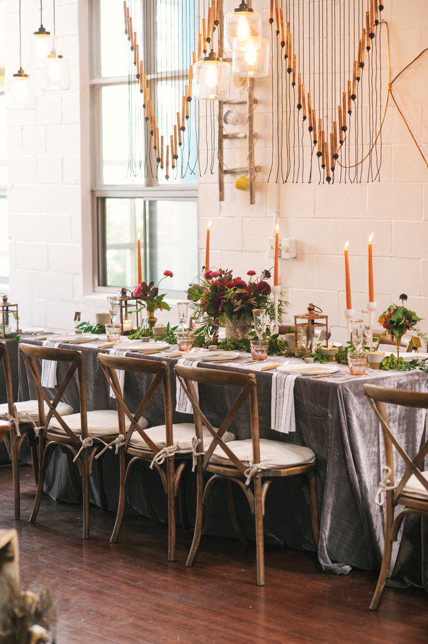 The #RadRehearsal - An Inspiring Industrial, Rustic Chic Rehearsal Dinner: Kristen and Mike