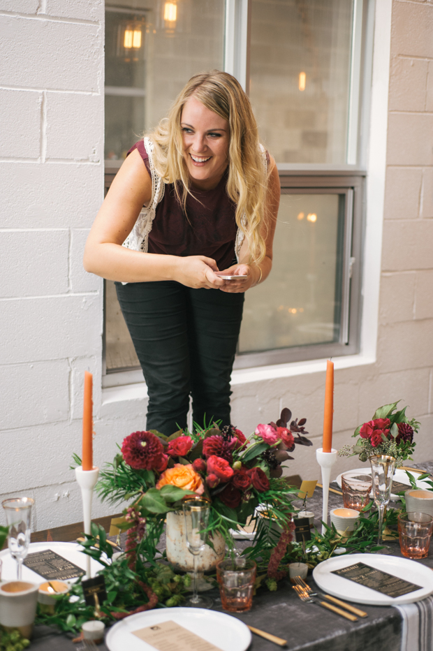 The #RadRehearsal - An Inspiring Industrial, Rustic Chic Rehearsal Dinner: Kristen and Mike