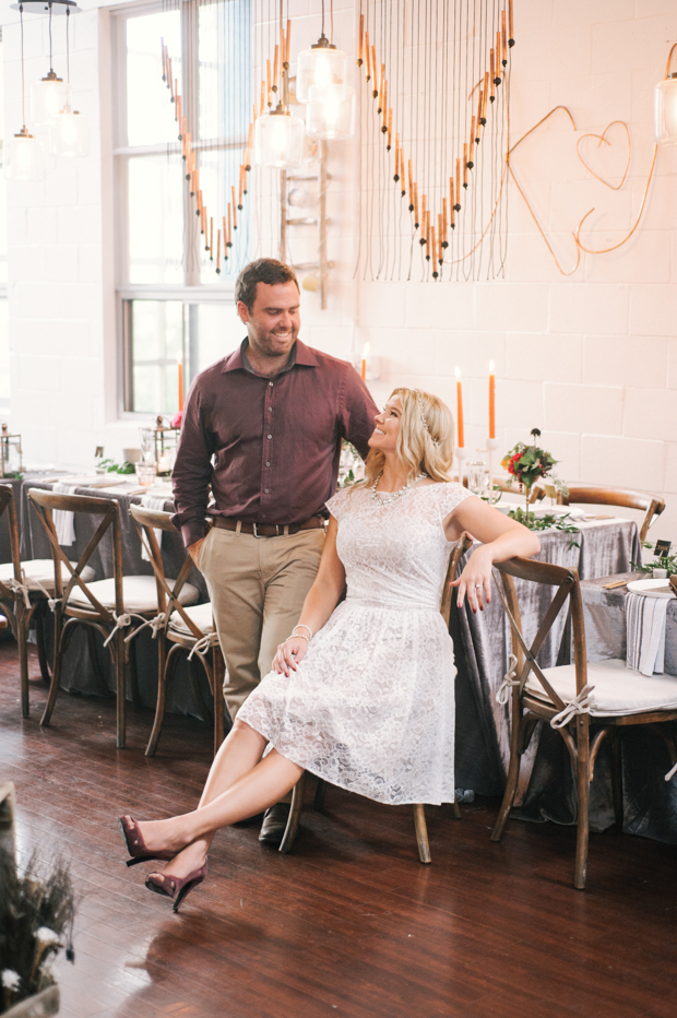 The #RadRehearsal - An Inspiring Industrial, Rustic Chic Rehearsal Dinner: Kristen and Mike