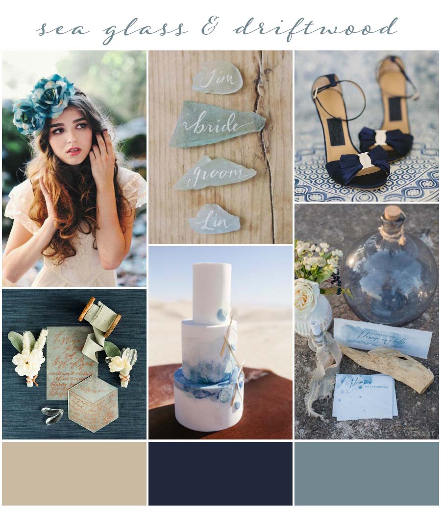 sea glass wedding