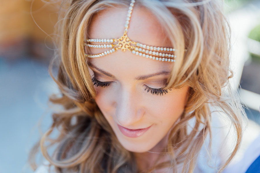 A Romantic Inspirational Bridal Shoot With Touches of Boho Glam & Gold!