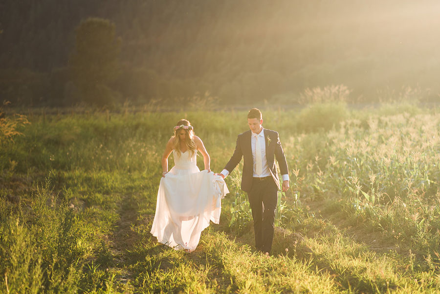 A Gorgeous Antique & Vintage Finds DIY Wedding in an Apple Orchard: Jess & Zach
