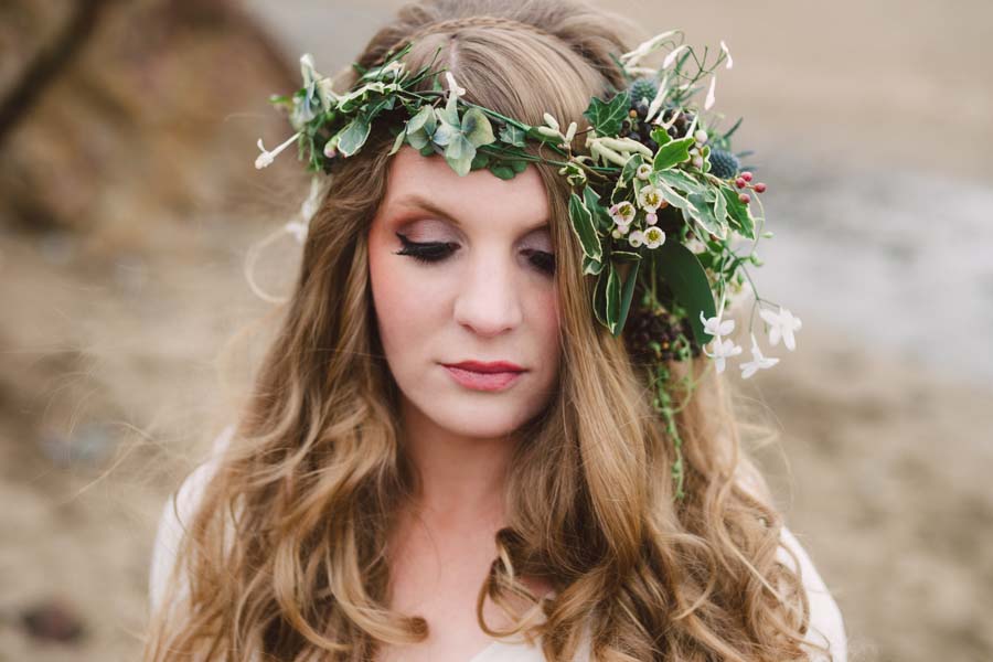 Bridal Editorial on the Cornish Coast With a Beautiful Celtic Wedding ...