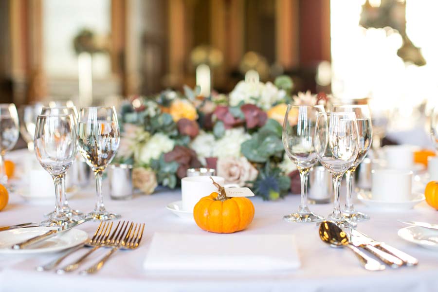 A Sunny Autumnal Wedding With Pumpkins, Lanterns & Vines: Rachel & Alex