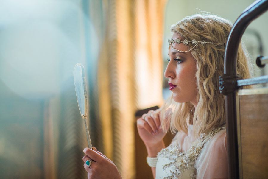 'And Then There Were None' A Contemporary Art Deco Inspired Bridal Shoot