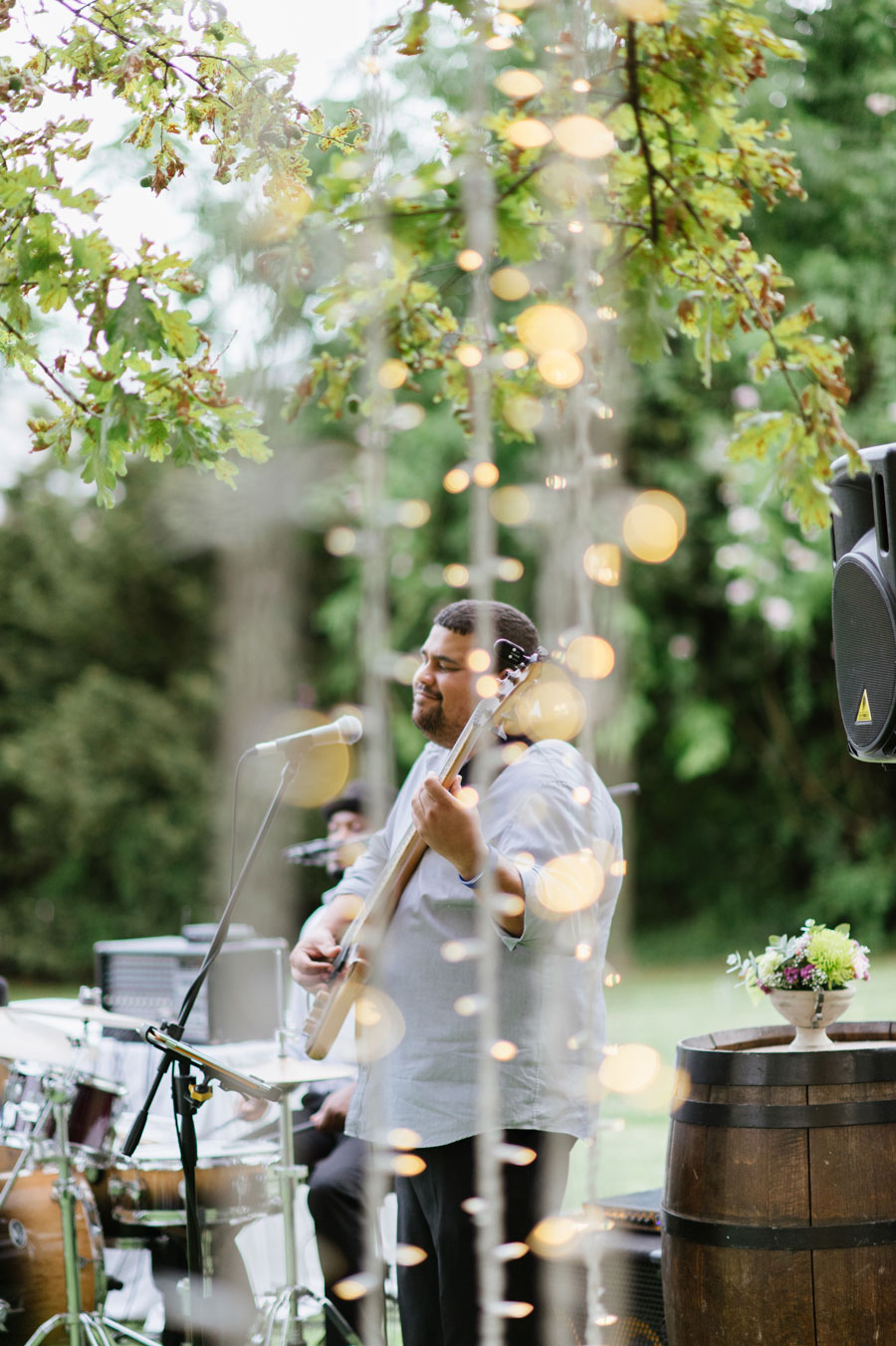 An Outdoor Fusion Wedding With Hanging Lights & Dreamcatchers: Piere & Merve