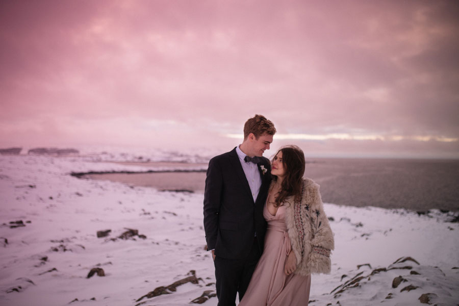 Romantic ‘Edge of the World’ Elopement in Newfoundland- Capen and Will