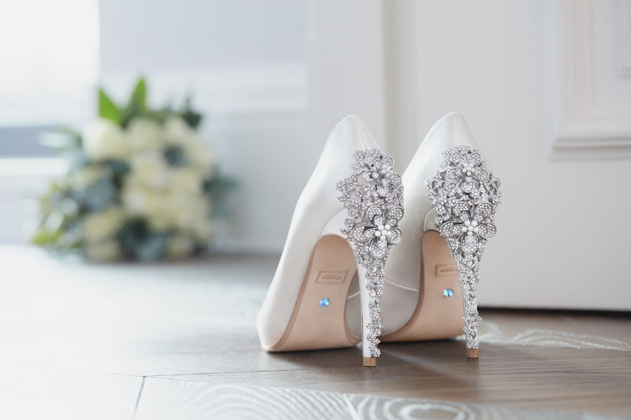 dune flat wedding shoes