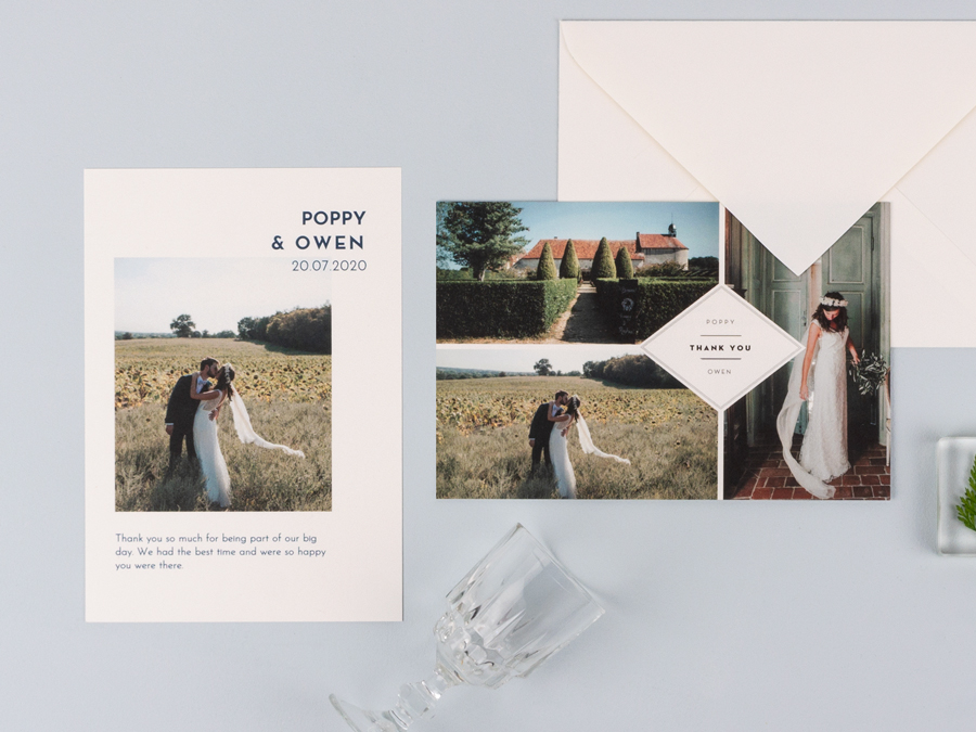 Wedding Thank You Card Etiquette Guide from Atelier Rosemood