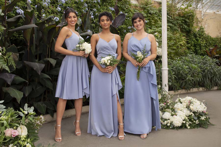 Dusty Blue Bridesmaids Dresses UK