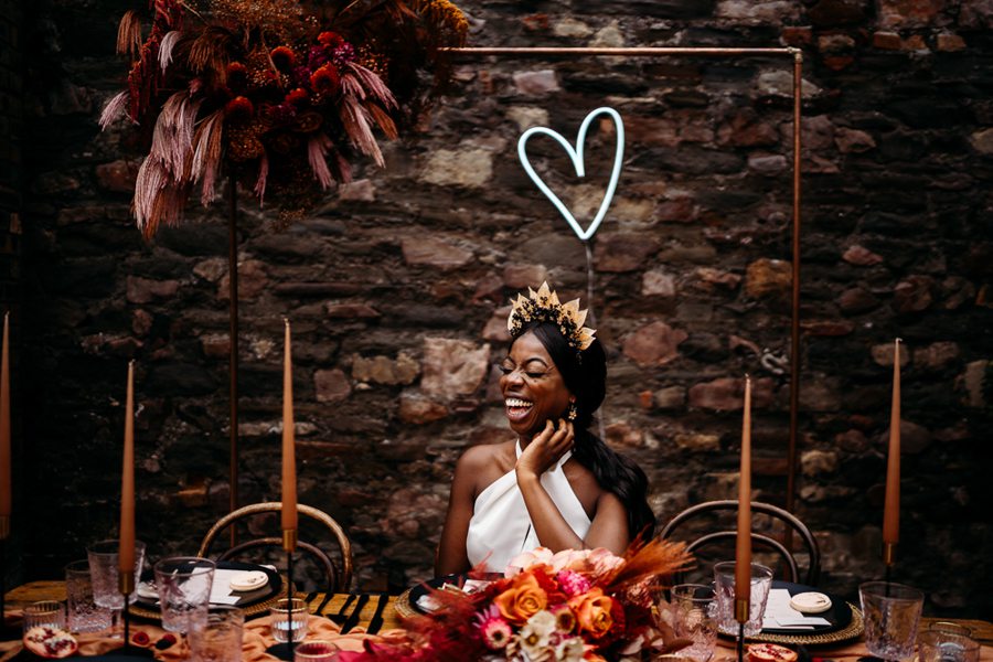 Luxury Bohemian Wedding Inspiration with Caramel, Rust & Raspberry