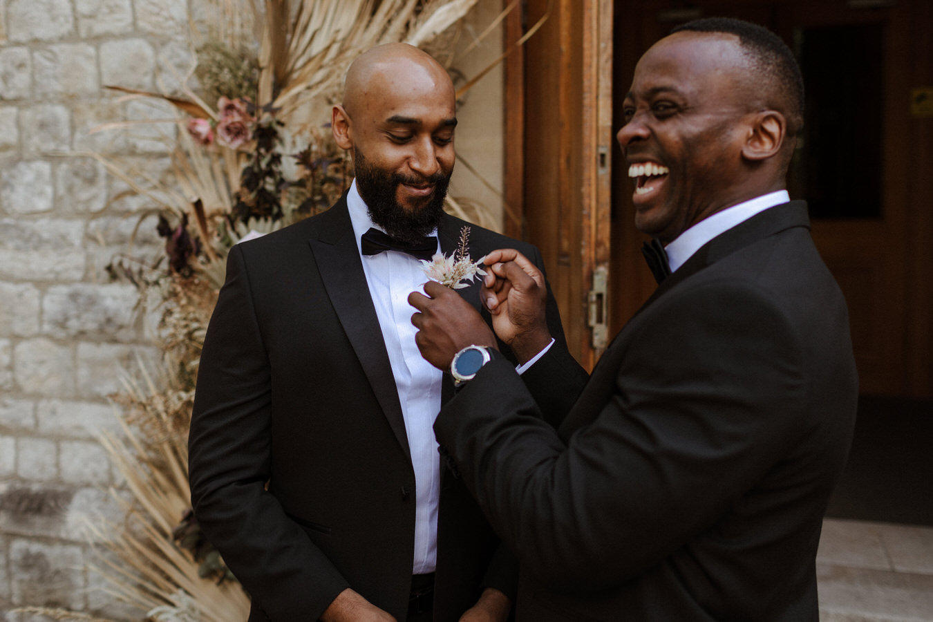 An Effortlessly Cool Black-Tie Wedding: Charlotte & Patrick