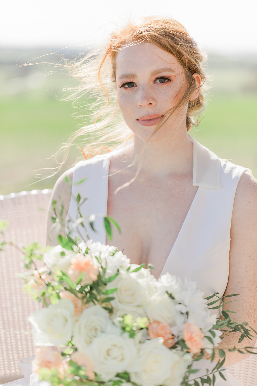 Shades of Wuthering Heights: Boho Bridal Editorial at the Chesterton Windmill