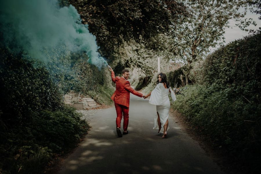 Warm Wedding Colours: A Bohemian Botanical Gardens Inspired Shoot