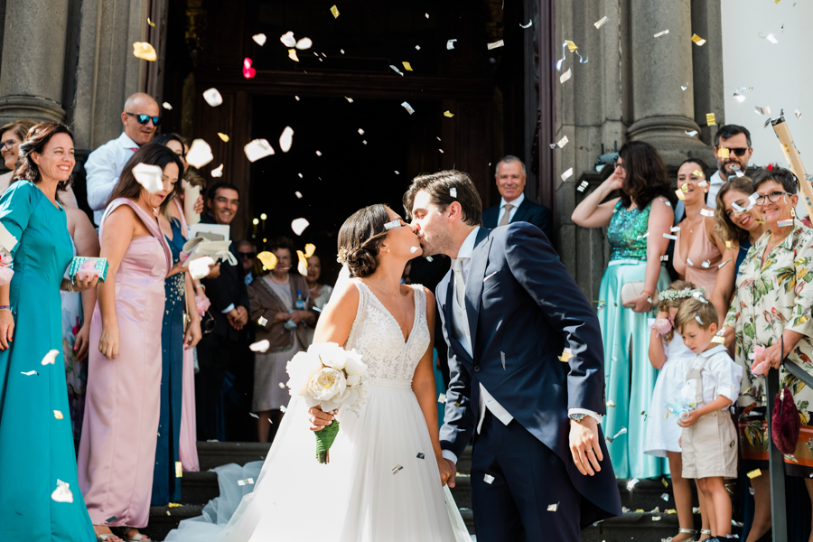 Romantic Seaside Wedding at Madeira Island With Peonies: Isa & Manuel